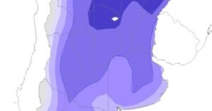 Explican cómo es la «bomba polar» que cubrirá el país esta semana con posible nieve en un lugar poco habitual