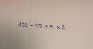 La ecuación que parece muy fácil y casi nadie resuelve correctamente