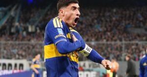 Merentiel, el 9 que siempre aparece, estiró su racha goleadora en Avellaneda y llegó a los 60 goles en Boca