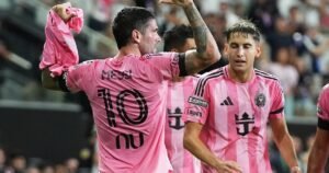 Rodrigo De Paul y su mejor homenaje para Messi: metió un gol con Inter Miami y tenía una sorpresa dedicada a Leo