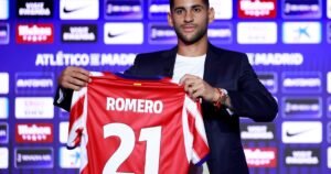 Cuti Romero fue presentado en Atlético de Madrid y habló del momento que vive Julián Alvarez: “Lo veo muy metido”