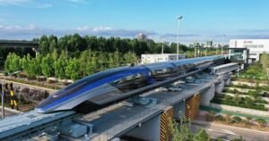 Increíble marca del tren bala chino: alcanzó los 800 km/h en apenas 5,3 segundos