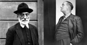 Hallan una carta inédita que confirma que Miguel de Unamuno y H.G. Wells fueron juntos al cine