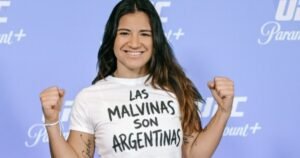 Ailín Pérez, la luchadora que trabajó de seguridad en un cabaret de Brasil, durmió en un gimnasio en Miami y se alejó de su hijo para lograr un sueño: «Soy la Maradona de la UFC»
