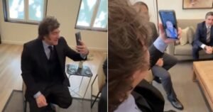 «Che, dicen que no me que querés más… ¡Ja!», Milei subió un video hablando con el líder de Vox, Santiago Abascal, y se burló de las versiones de un distanciamiento